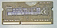 4GB 1RX8 PC3L-12800S-11-13-B4 HMT451S6BFR8A-PB NA AA 1531 1800901